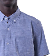 M21SN205-Casual Linen shirt-Short sleeve shirt