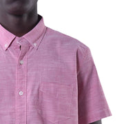 M21SN205-Casual Linen shirt-Short sleeve shirt