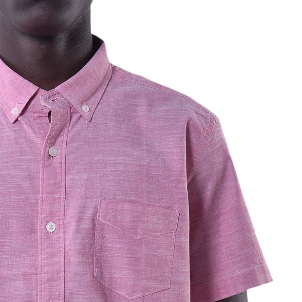 M21SN205-Casual Linen shirt-Short sleeve shirt