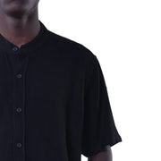 M22SN202-Casual Linen shirt-Short sleeve shirt