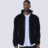M24GA031-a men's jacket made of fur material with a zipper