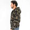 M25GA029-men's jacket made of fur material with a zipper