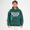 M25TS623-Men's sweatshirt, oversize, Melton material, printed