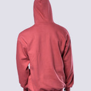 M24TS665-Oversized Men's Sweatshirt with Hood and Print