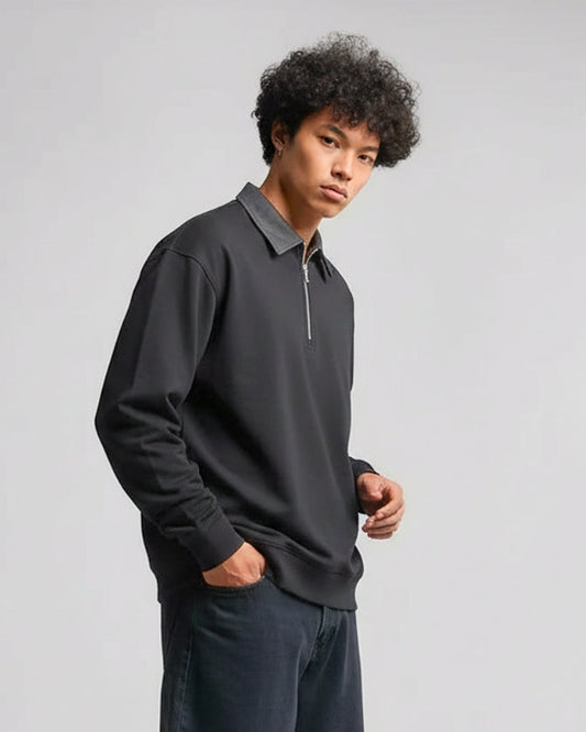 M27TS602 - Polo Sweatshirt