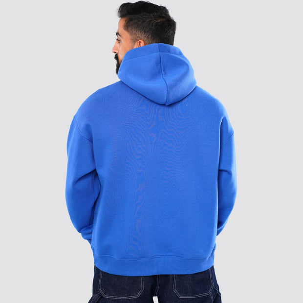 M25TS600-Solid color oversized sweatshirt with hoodie