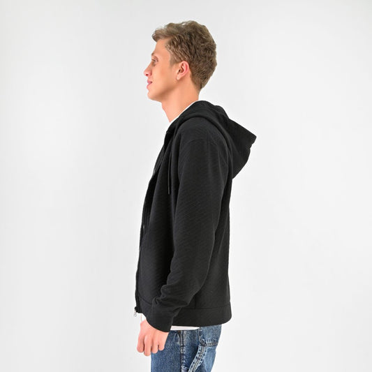 M25TS614-Oversized sweatshirt in solid colors