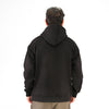 M25TS621-Men's sweatshirt, oversize, Melton material, printed