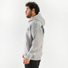 M25TS629-Men's sweatshirt, oversize, Melton material, printed