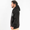 M25TS626-Men's sweatshirt, oversize, Melton material, printed