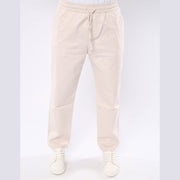 M23TR742-Men Trousers Drawstring Waist Front pockets and back welt pockets