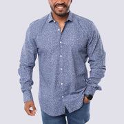 M23SH450-Casual Printed Cotton Shirt