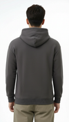 M26TS600-Solid color oversized sweatshirt with hoodie