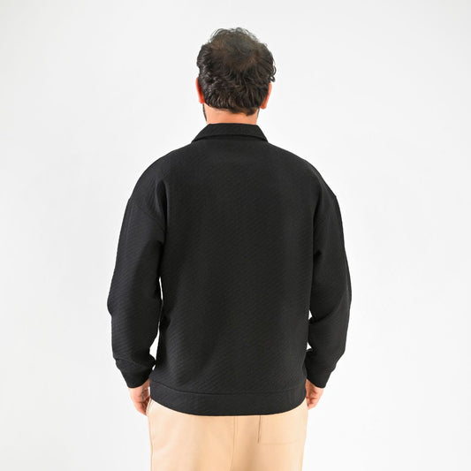 M25TS611-Overseas sweatshirt  half zipper