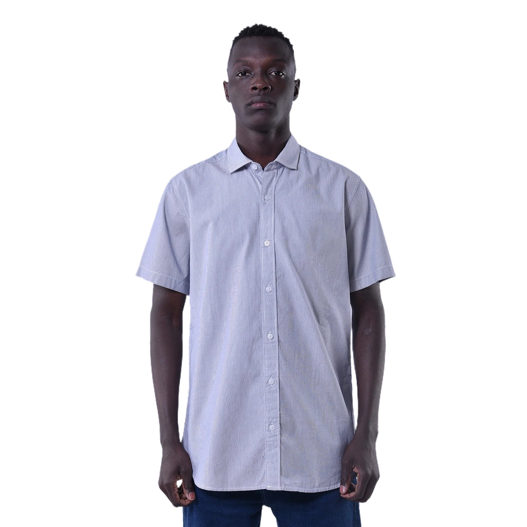 M21SN121-Casual Cotton-Short sleeve shirt