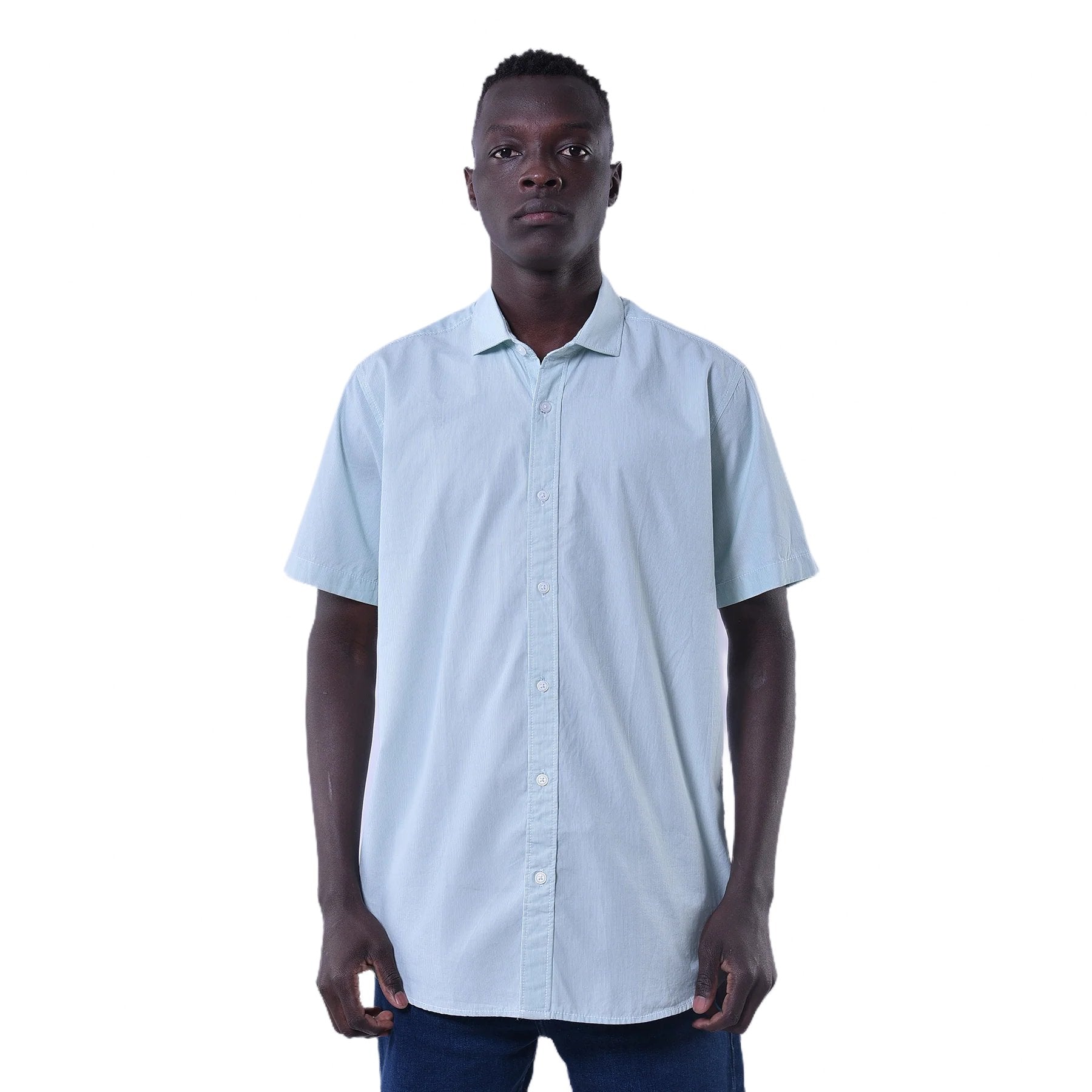 M21SN121-Casual Cotton-Short sleeve shirt