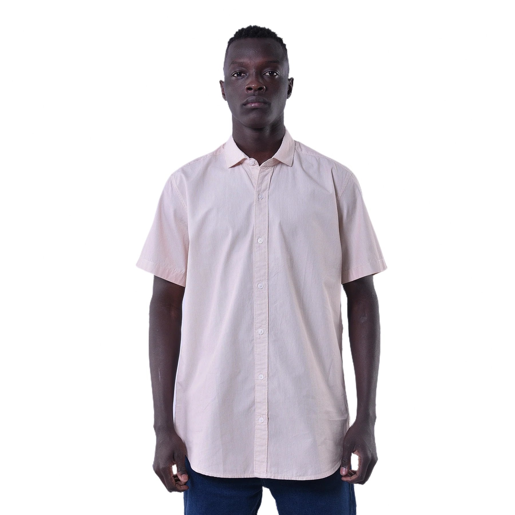 M21SN121-Casual Cotton-Short sleeve shirt