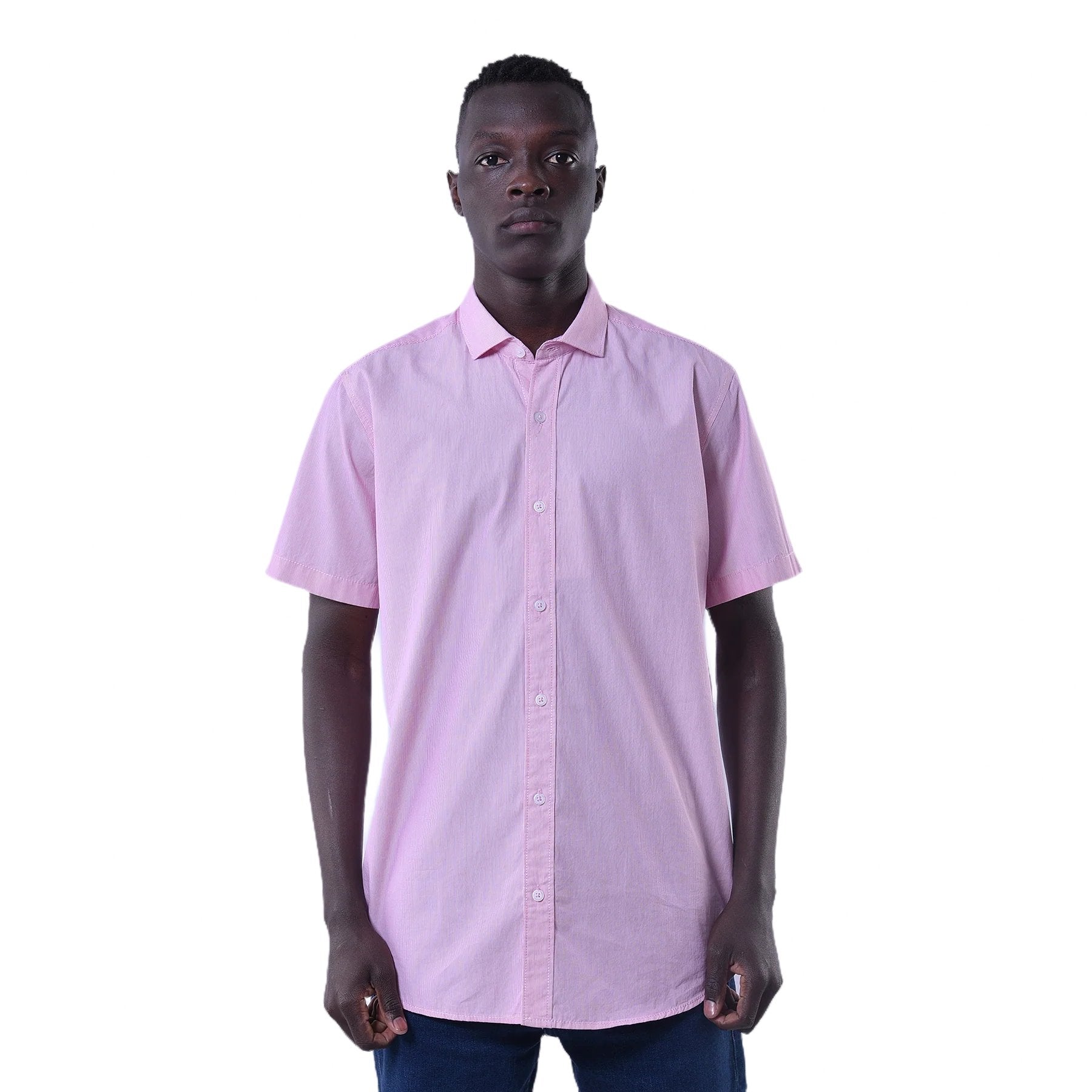 M21SN121-Casual Cotton-Short sleeve shirt