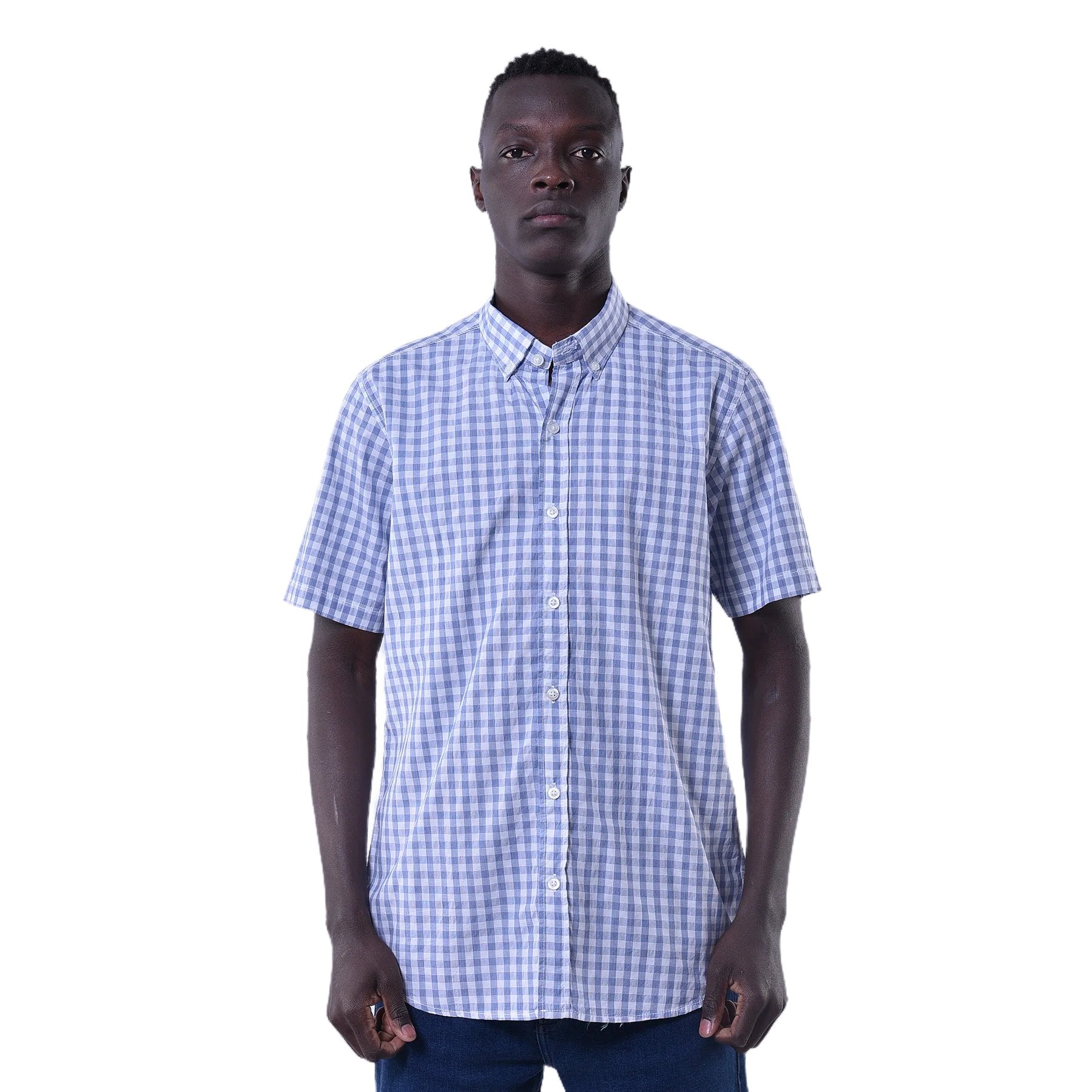 M21SN161-Casual Cotton-Short sleeve shirt