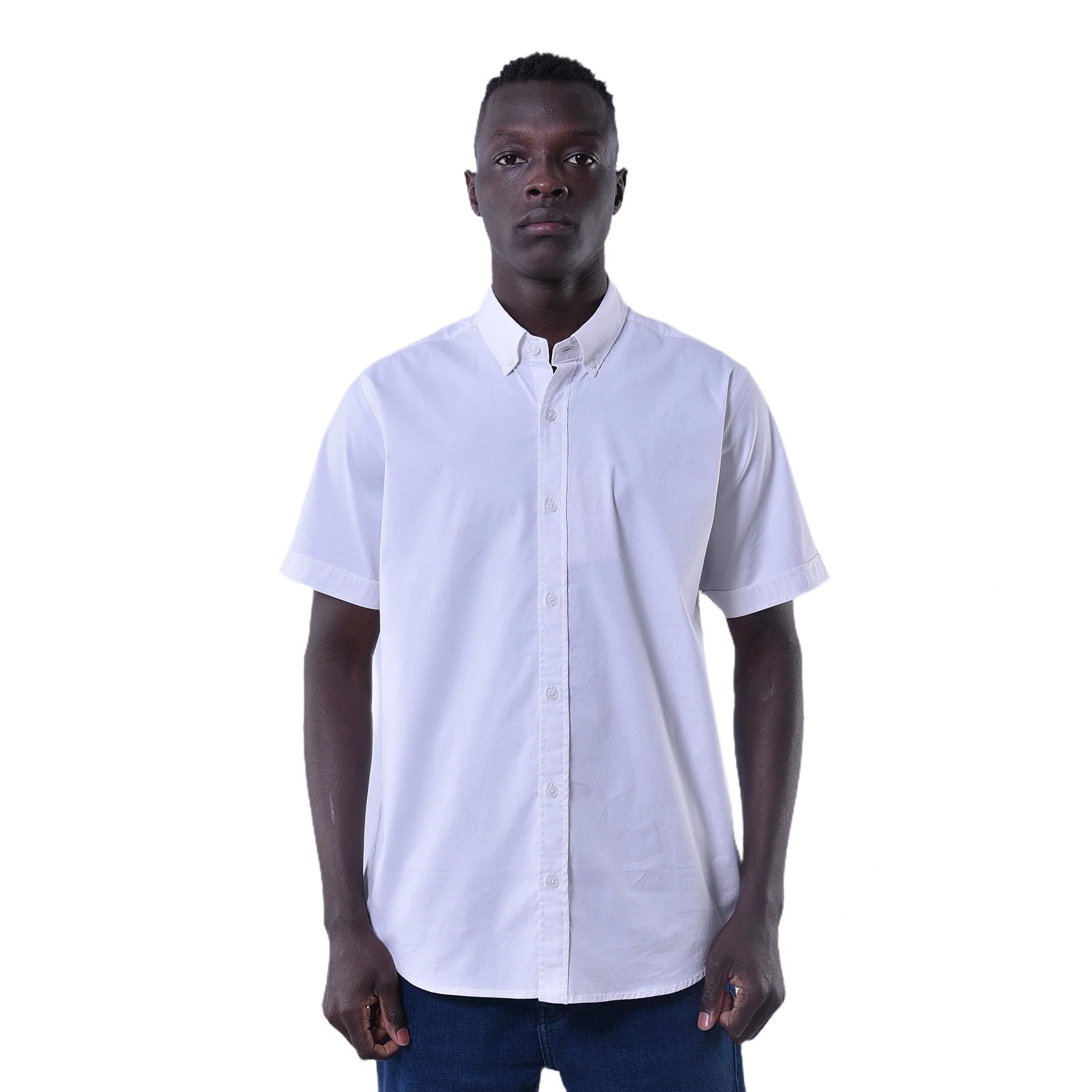 M21SN201-Casual Cotton-Short sleeve shirt