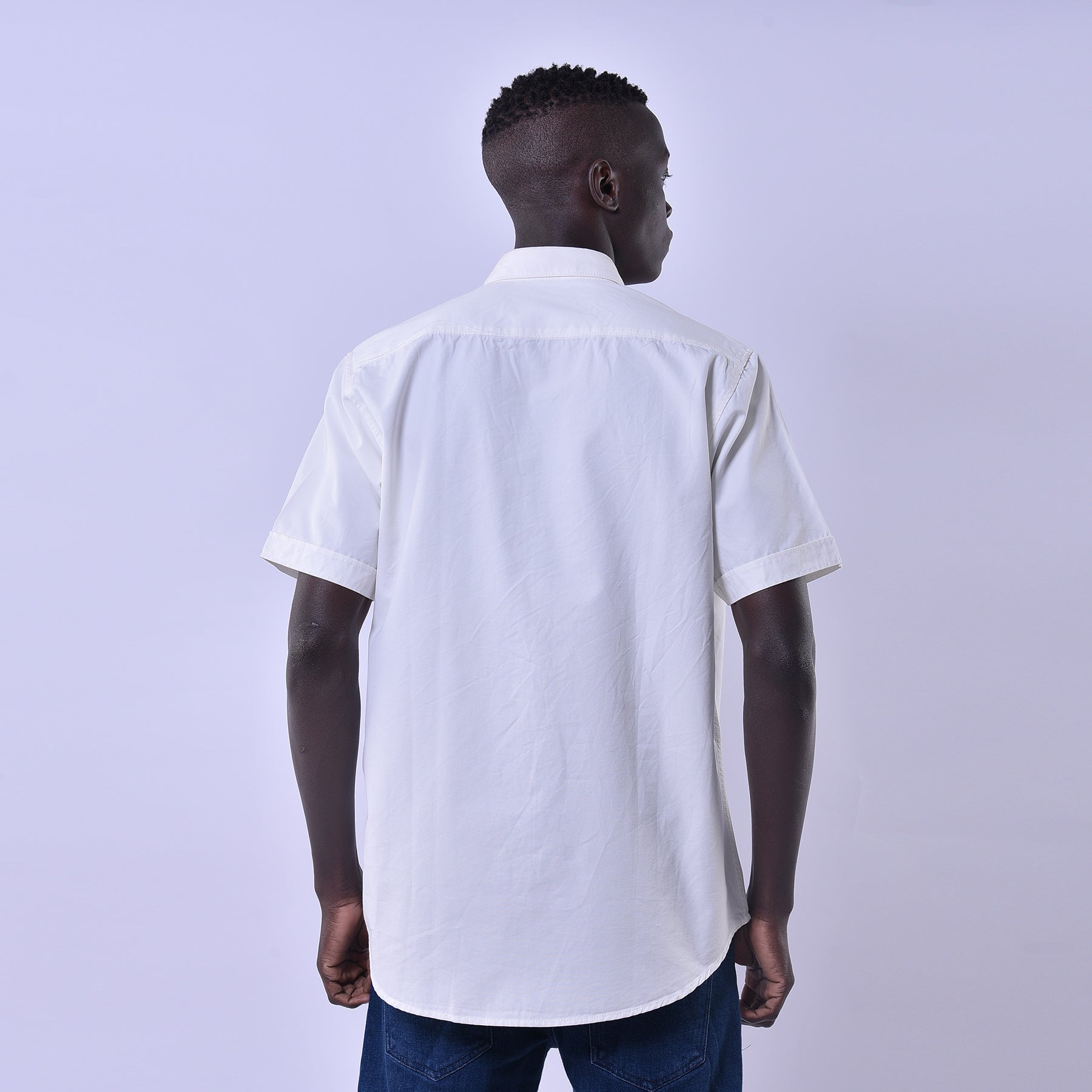 M21SN202-Casual Cotton-Short sleeve shirt