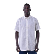 M21SN203-Linen shirt-Short sleeve shirt
