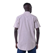 M21SN205-Casual Linen shirt-Short sleeve shirt