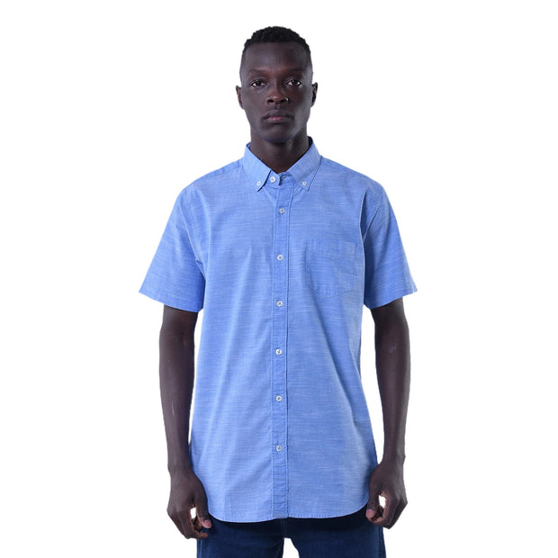 M21SN205-Casual Linen shirt-Short sleeve shirt