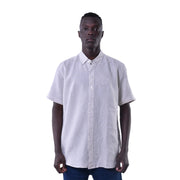 M21SN214-Casual Linen shirt-Short sleeve shirt