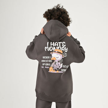 K25TS503 - Kids Oversized Hoodie - سويتشيرت اطفالي