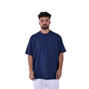 M23TH819-Oversized basic cotton T-shirt