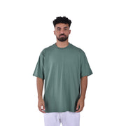 M23TH819-Oversized basic cotton T-shirt