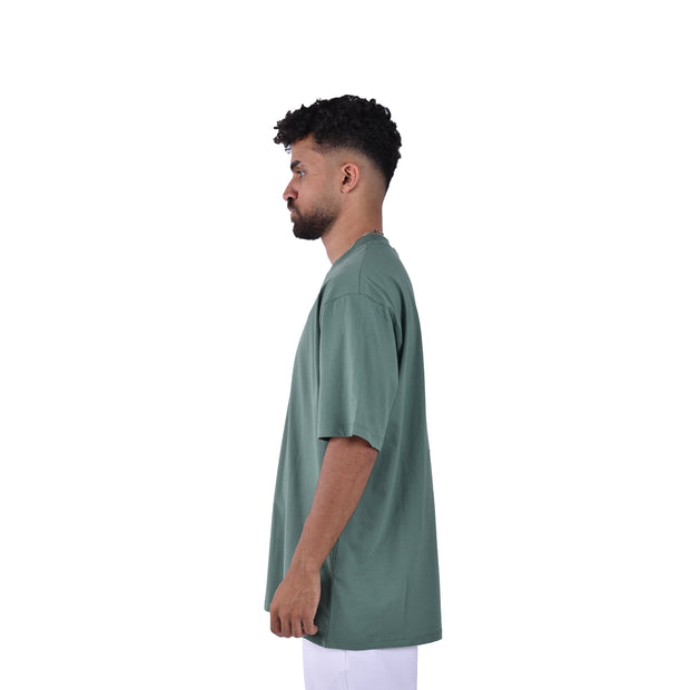 M23TH819-Oversized basic cotton T-shirt