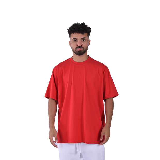 M23TH819-Oversized basic cotton T-shirt