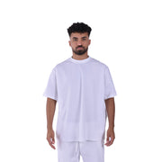 M23TH819-Oversized basic cotton T-shirt