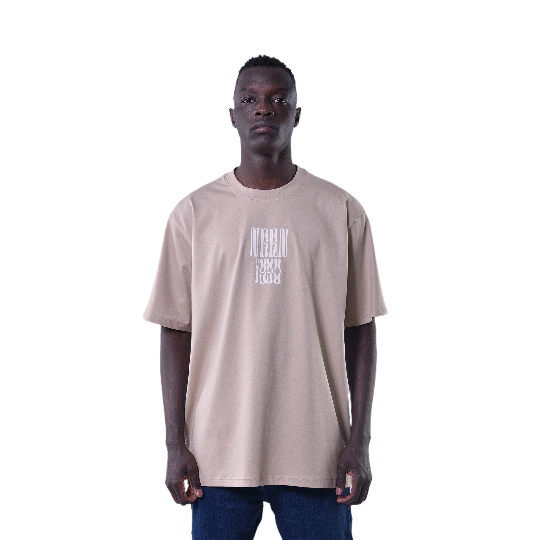 M23TH870-Oversized Basic T-shirt
