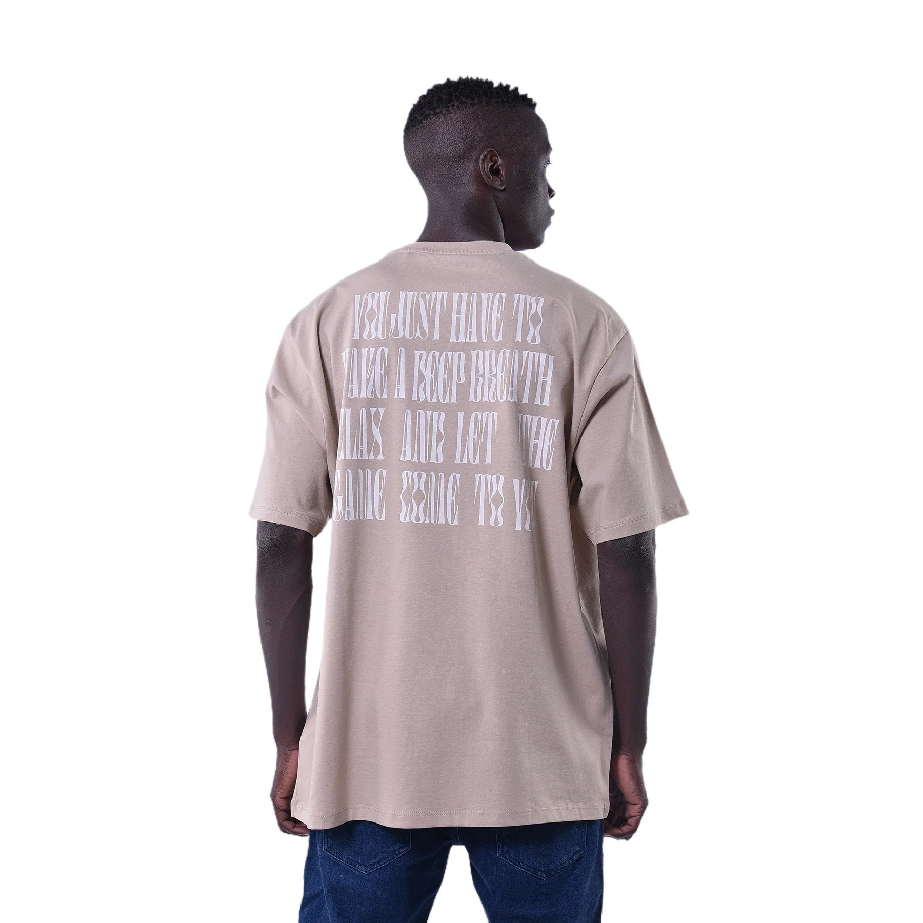 M23TH870-Oversized Basic T-shirt