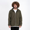 M24GA013-a men's jacket made of fur material with a zipper