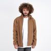 M24GA013-a men's jacket made of fur material with a zipper
