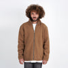 M24GA013-a men's jacket made of fur material with a zipper