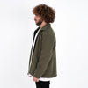 M24GA013-a men's jacket made of fur material with a zipper