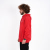 M24TS628-Oversized Men's Sweatshirt with Hood and Print