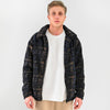 M25GA028-men's jacket made of fur material with a zipper