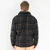 M25GA028-men's jacket made of fur material with a zipper