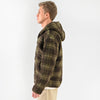 M25GA027-men's jacket made of fur material with a zipper