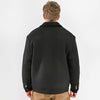 M25GA005-Men's jacket, wool felt material, with side pockets
