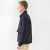 M25GA005-Men's jacket, wool felt material, with side pockets