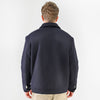 M25GA005-Men's jacket, wool felt material, with side pockets