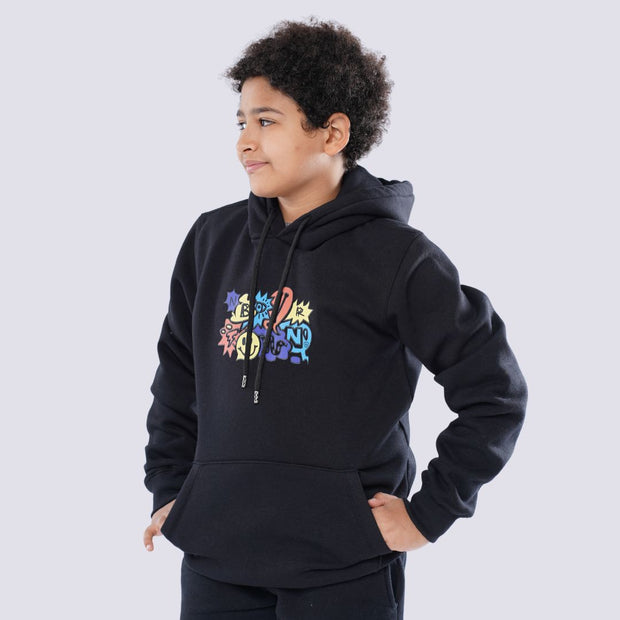 K24TS505 - Kids Oversized Hoodie - سويتشيرت اطفالي