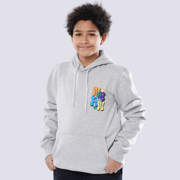 K24TS503 - Kids Oversized Hoodie - سويتشيرت اطفالي